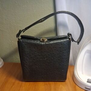 Frenchy Vintage  Black Handbag